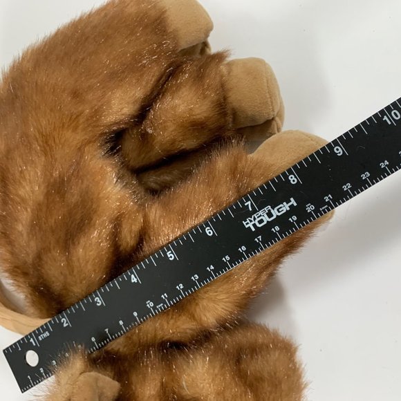 Bearington Moose Tracks Fur Purse Realistic Handbag Plush Toy Teddy Animal - Picture 11 of 12